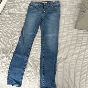 Madewell 9” high rise skinny size 26